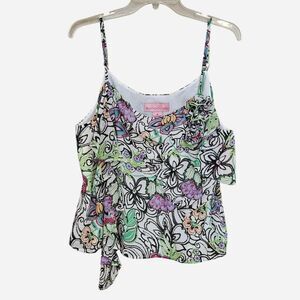 y2k fairy boho ruffly chiffon top plus size